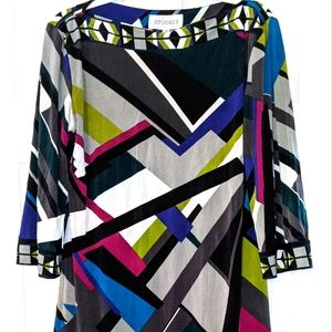 Dress Shift Geometric
